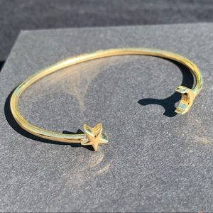 Alex and Ani Moon and Star cuff bangle